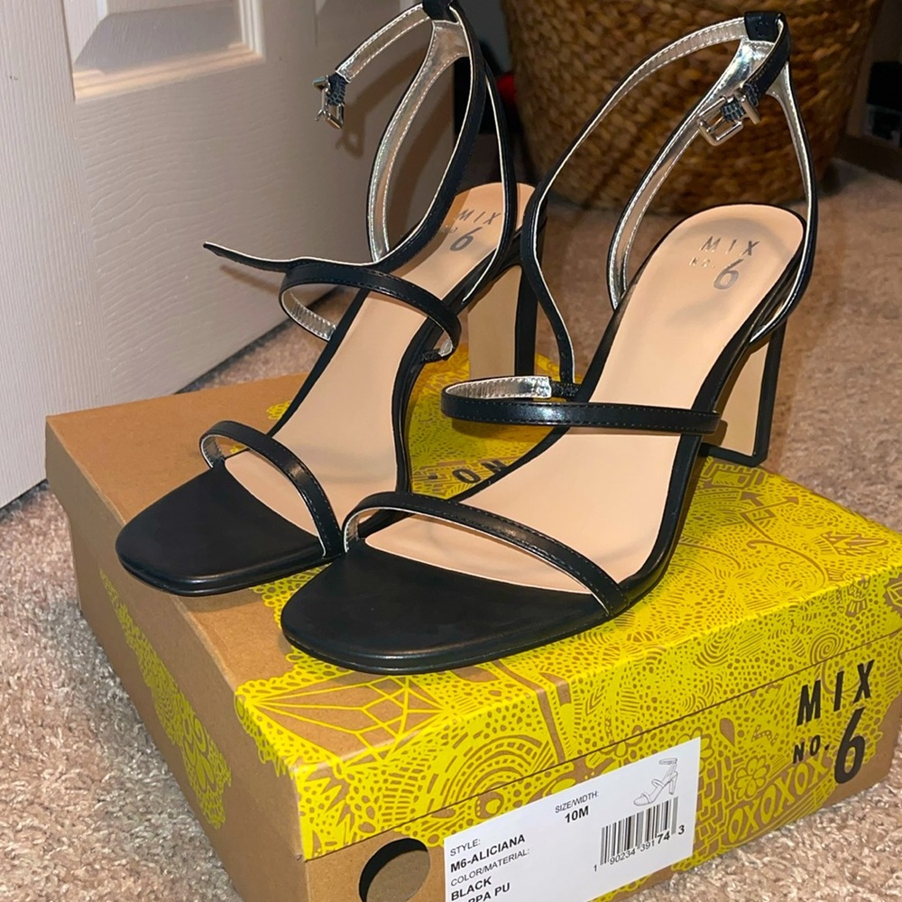 Black heels